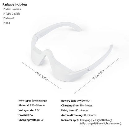 Lulupurest™ 3D Eye Massager for Fatigue &amp; Dark Circles