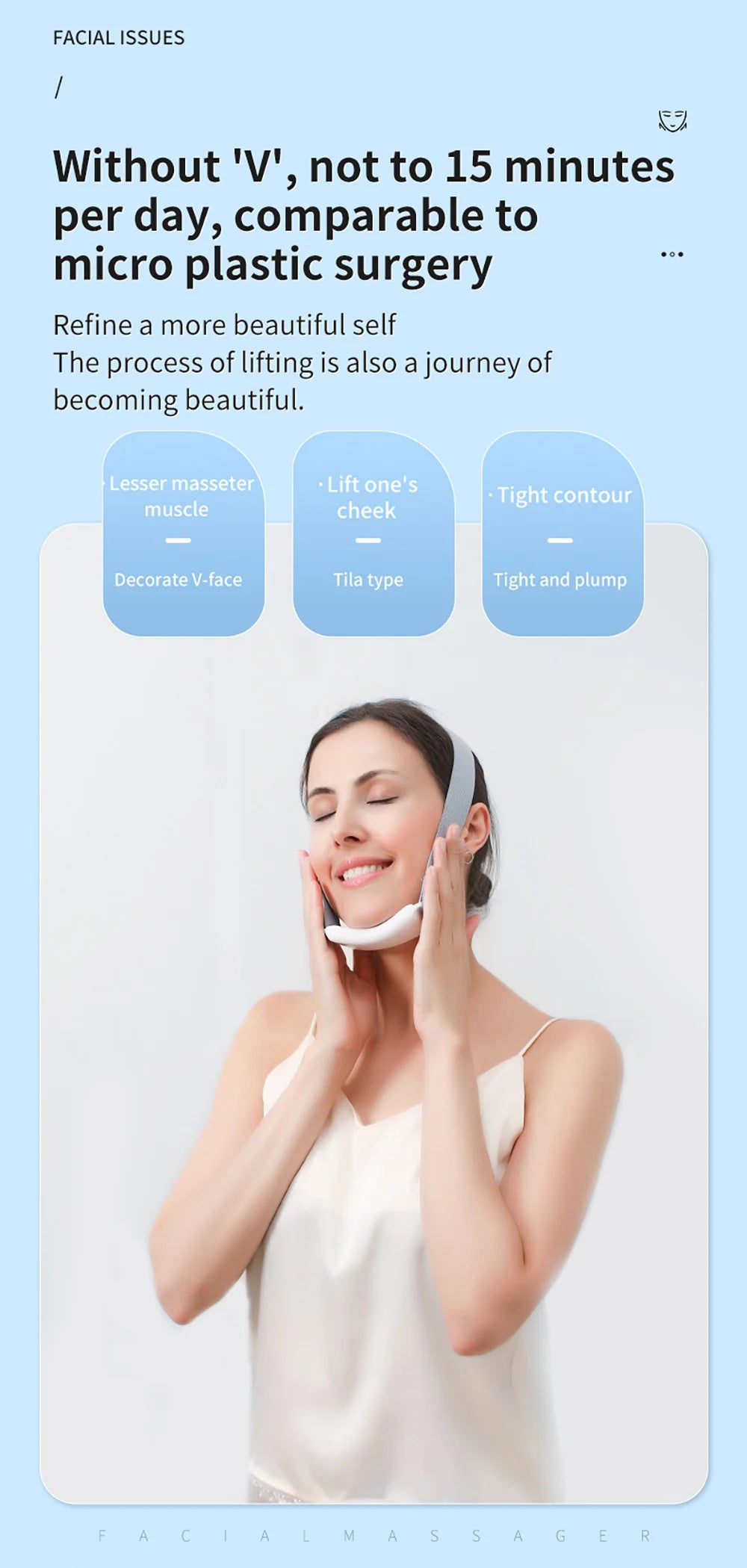 Lulupurest™ EMS Face Lifting &amp; V-Firming Massager