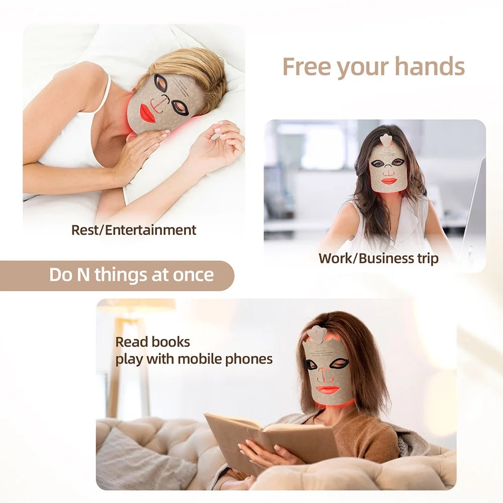 Lulupurest™ 7-Color LED Silicone Face Mask