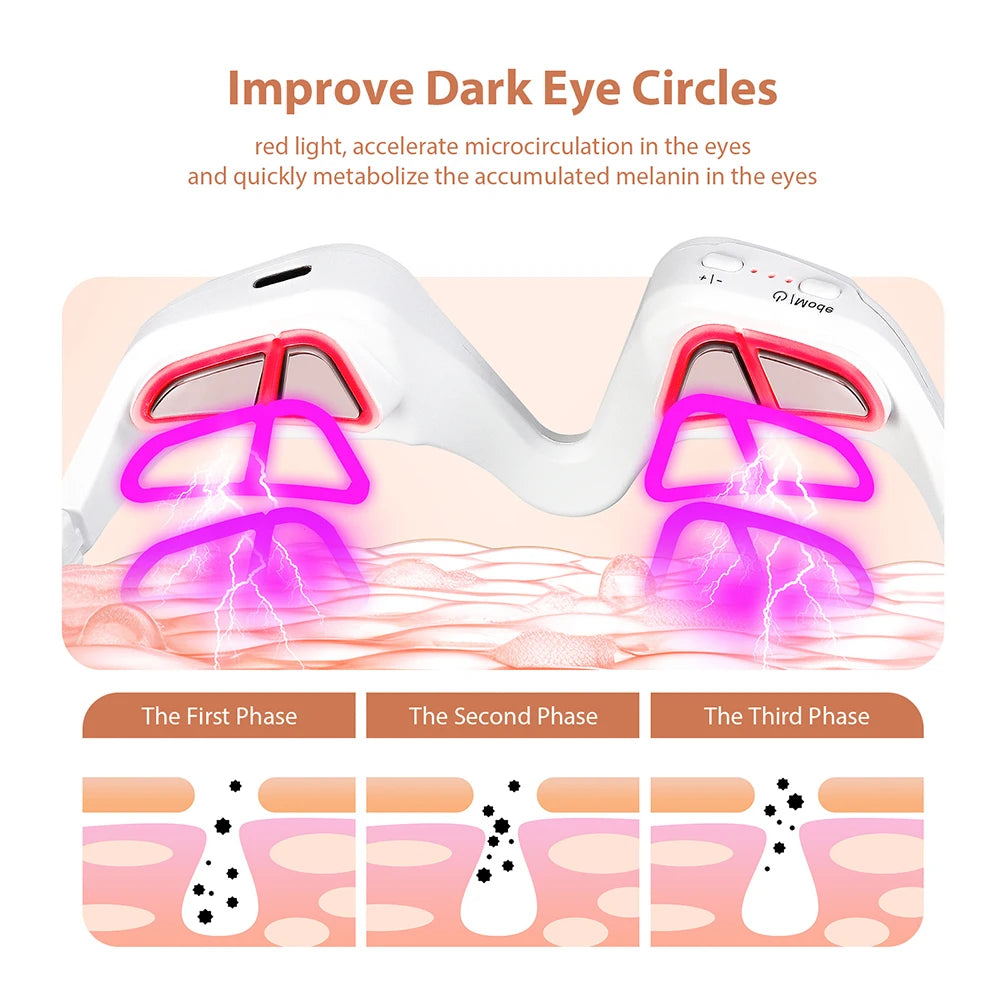 Lulupurest™ 3D Eye Massager for Fatigue &amp; Dark Circles