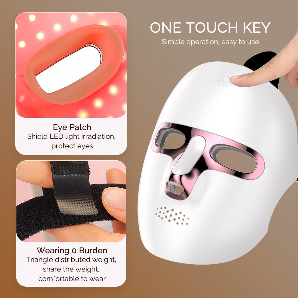 Lulupurest™ 7-Color LED Facial &amp; Neck Mask