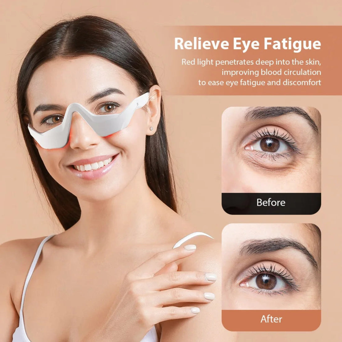 Lulupurest™ 3D Eye Massager for Fatigue &amp; Dark Circles