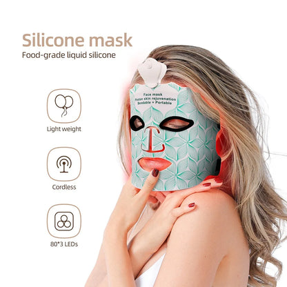 Lulupurest™ 7-Color LED Silicone Face Mask