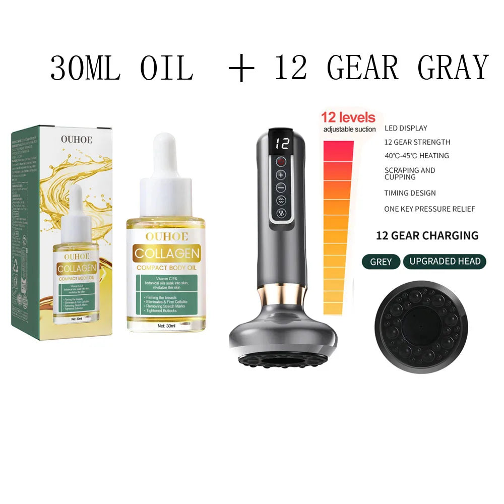 Lulupurest™ Electric Cupping &amp; Gua Sha Massager (6/12 Gear)