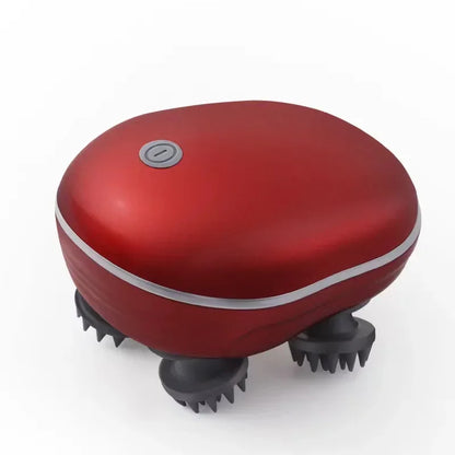 Lulupurest™ Electric Scalp &amp; Head Massager with Red Light Therapy