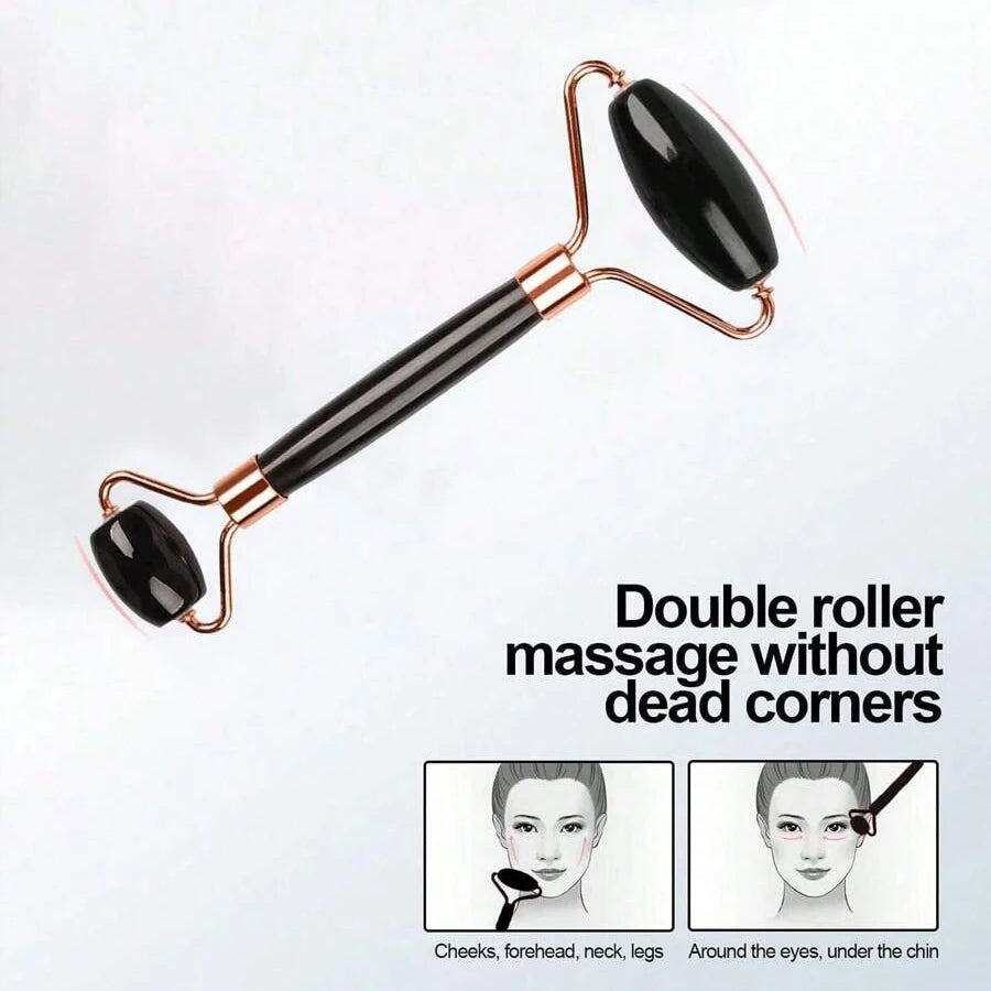 Lulupurest™ Ice Face Roller &amp; Gua Sha Set