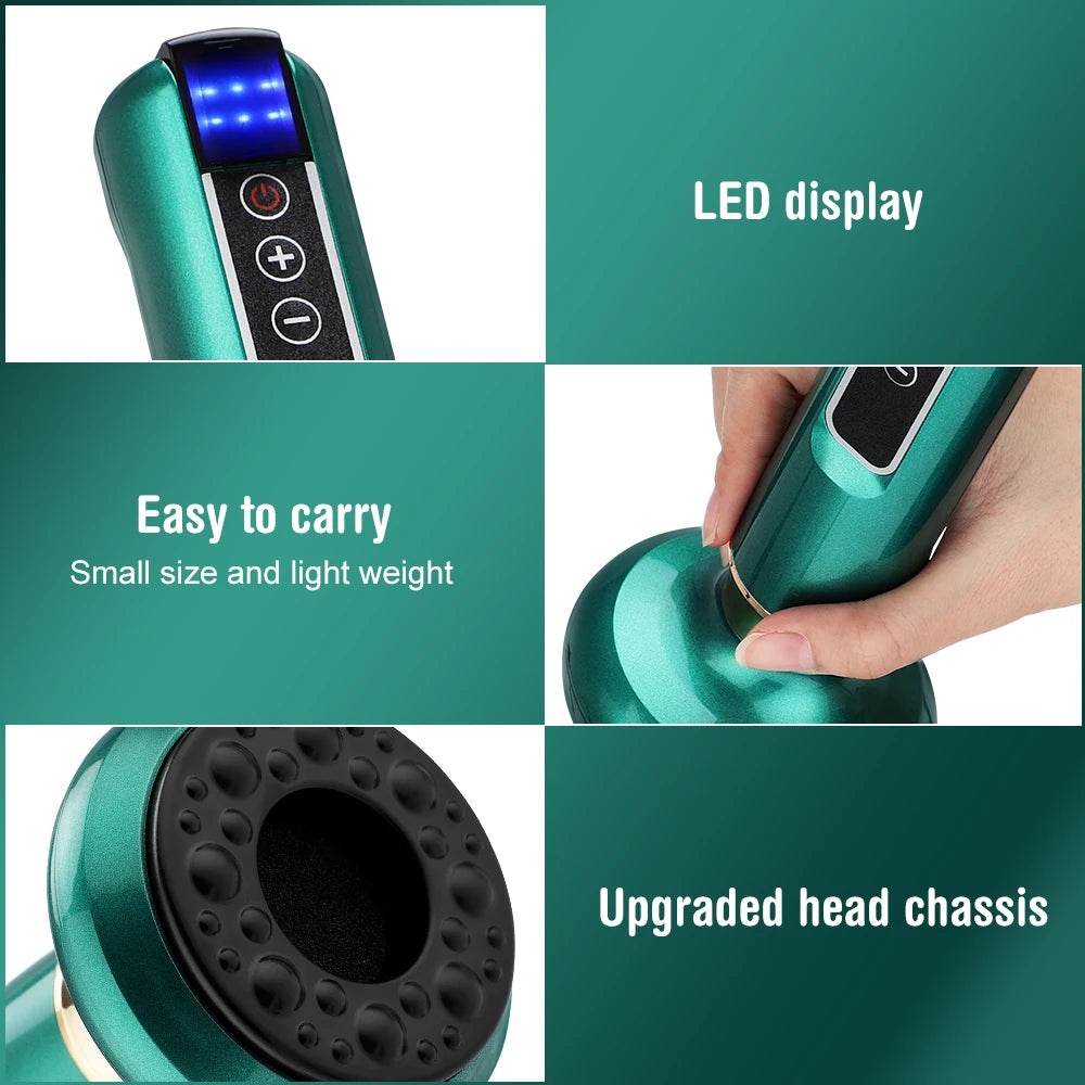 Lulupurest™ Electric Cupping &amp; Gua Sha Massager (6/12 Gear)