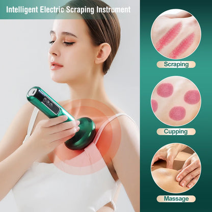 Lulupurest™ Electric Cupping &amp; Gua Sha Massager (6/12 Gear)