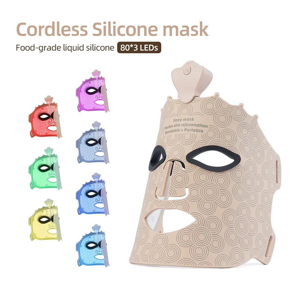 Lulupurest™ 7-Color LED Silicone Face Mask