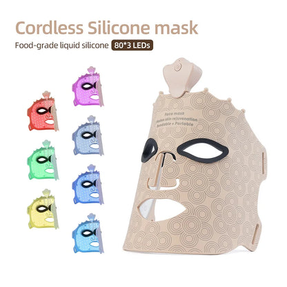 Lulupurest™ 7-Color LED Silicone Face Mask