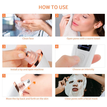 Lulupurest™ Vacuum Blackhead Remover &amp; Facial Pore Cleaner