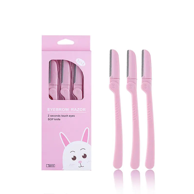 Women’s Face Care Makeup Shaver and Eyebrow Trimmer (3pcs)
