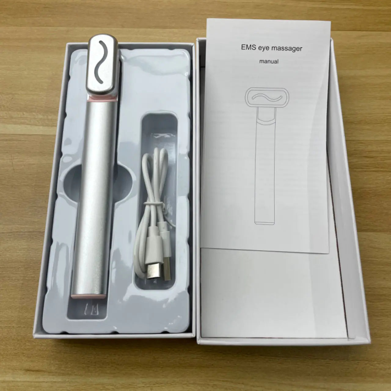 Lulupurest™ Smart Eye Massager with Rotating EMS Beauty Wand