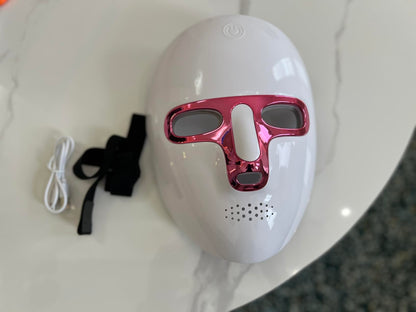 Lulupurest™ LED Face &amp; Neck Radiofrequency Light Therapy Mask