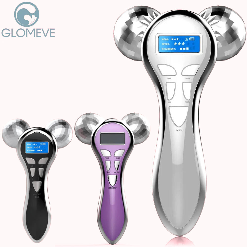 Lulupurest™ 4D EMS Microcurrent Face Massager Roller